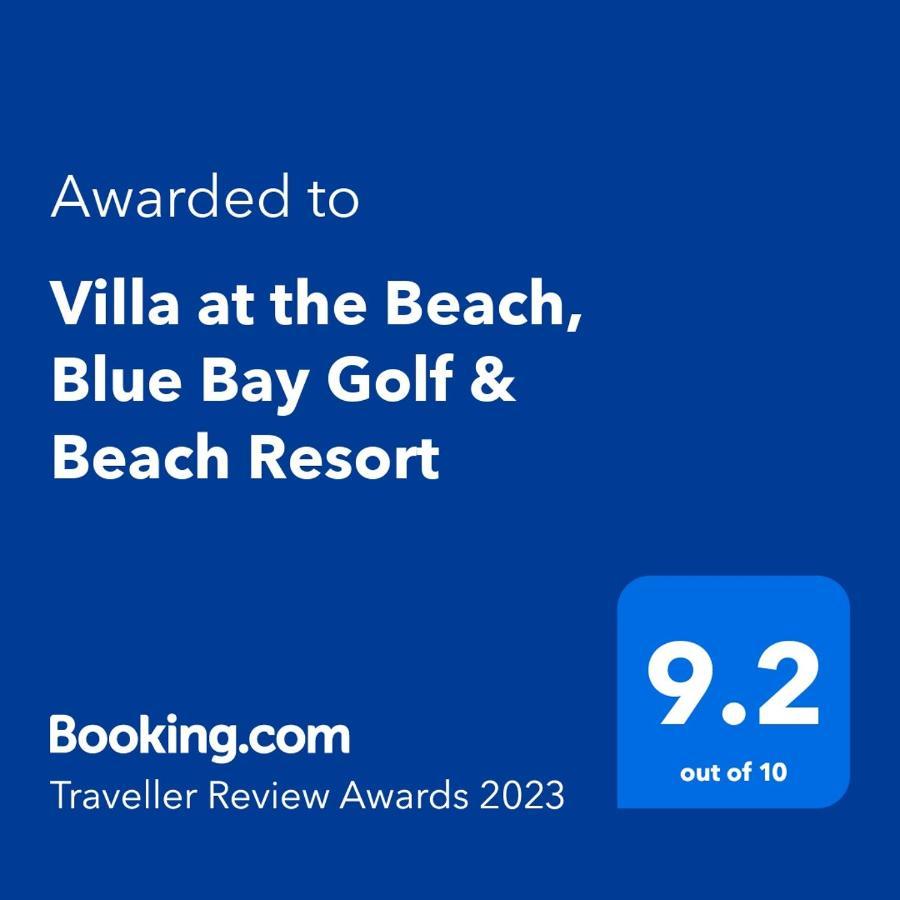 Villa At The Beach, Blue Bay Golf & Beach Resort מראה חיצוני תמונה